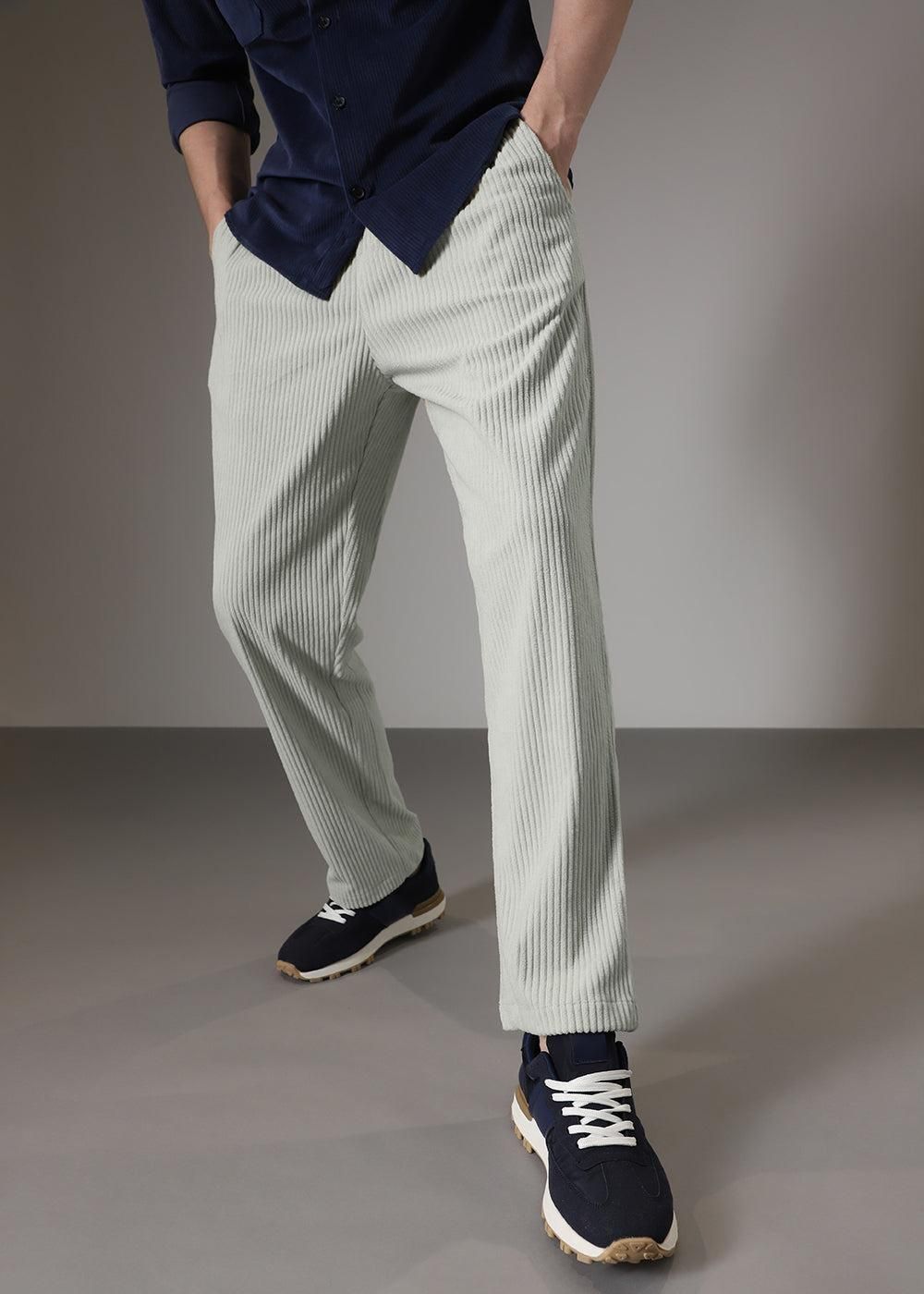 Combo of 2 Men's Caudray Fabric Stylish Pants || VIBZU