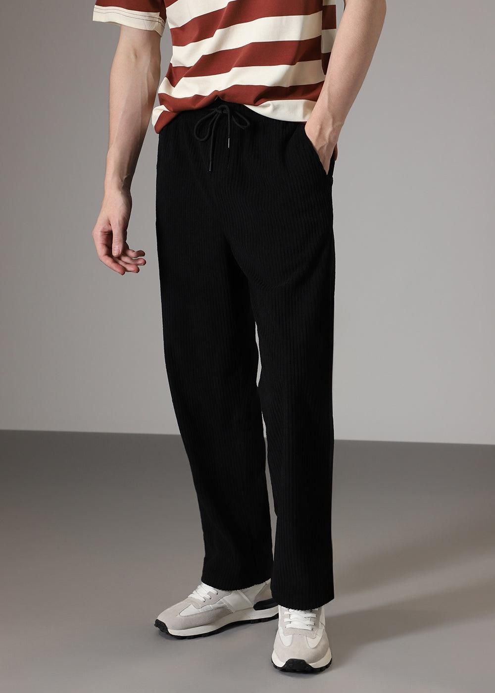 Combo of 2 Men's Caudray Fabric Stylish Pants || VIBZU