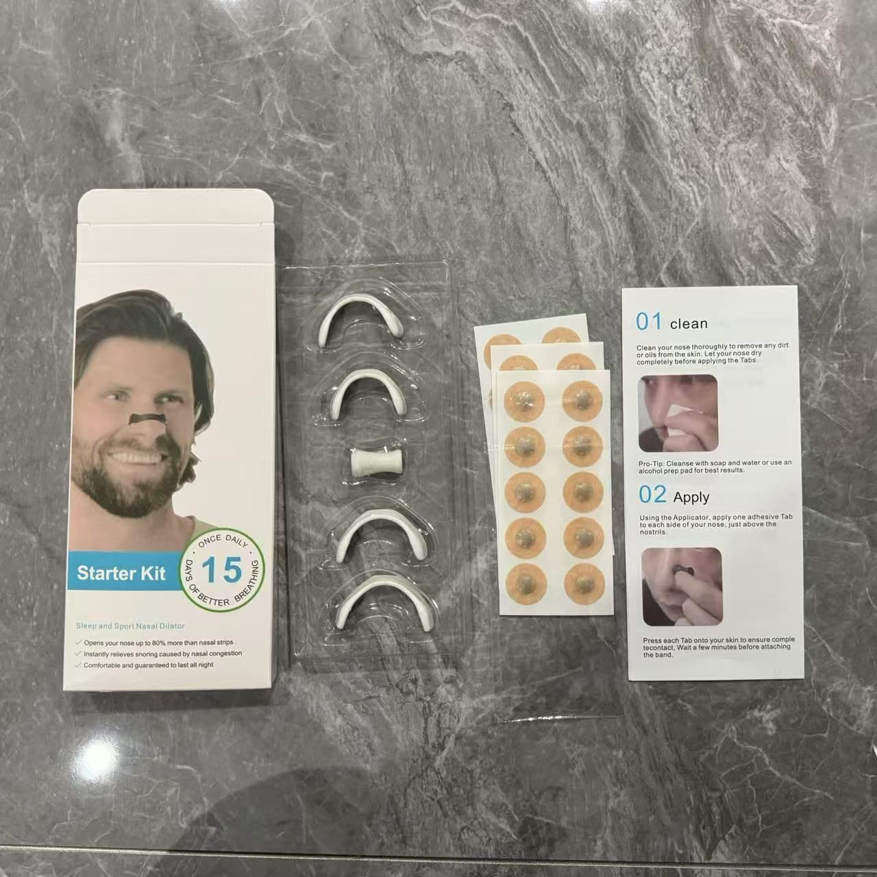 Breathing Nasal Strip Starter Kit || VIBZU