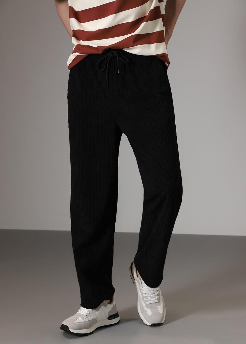 Combo of 2 Men's Caudray Fabric Stylish Pants || VIBZU